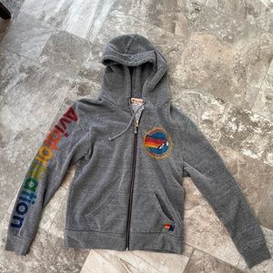 Aviator Nation zip up hoodie *size : medium* excellent used condition